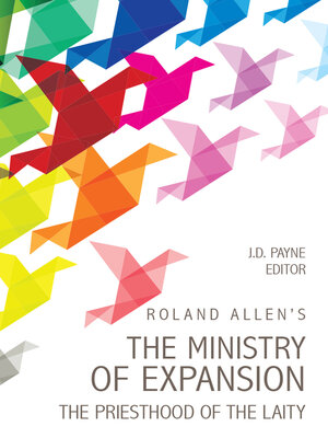 cover image of Roland Allen's the Ministry of Expansion